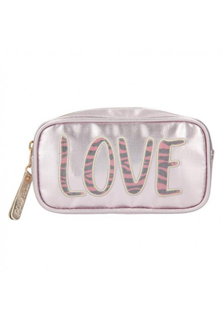 Kozmetická taška - LOVE, ružová