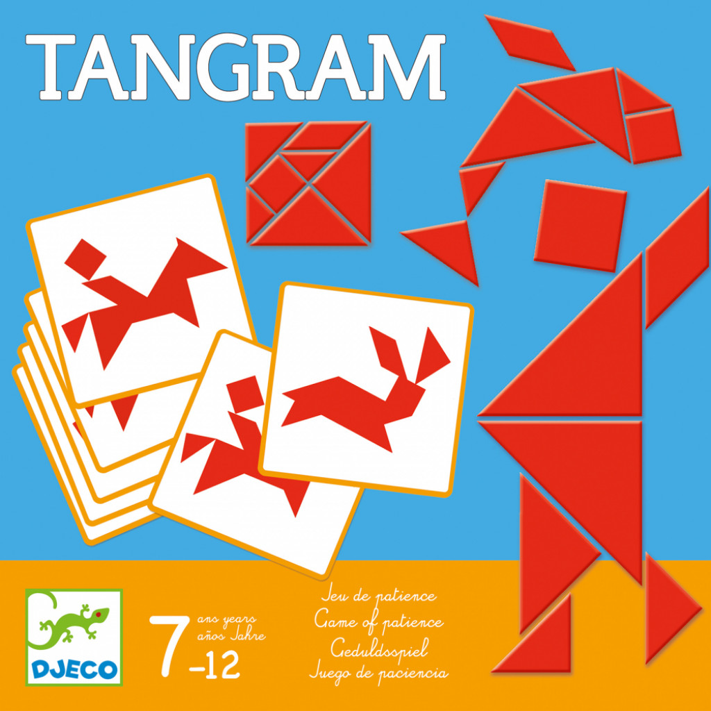 DJECO Tangram: hra trpezlivosti (hlavolam)