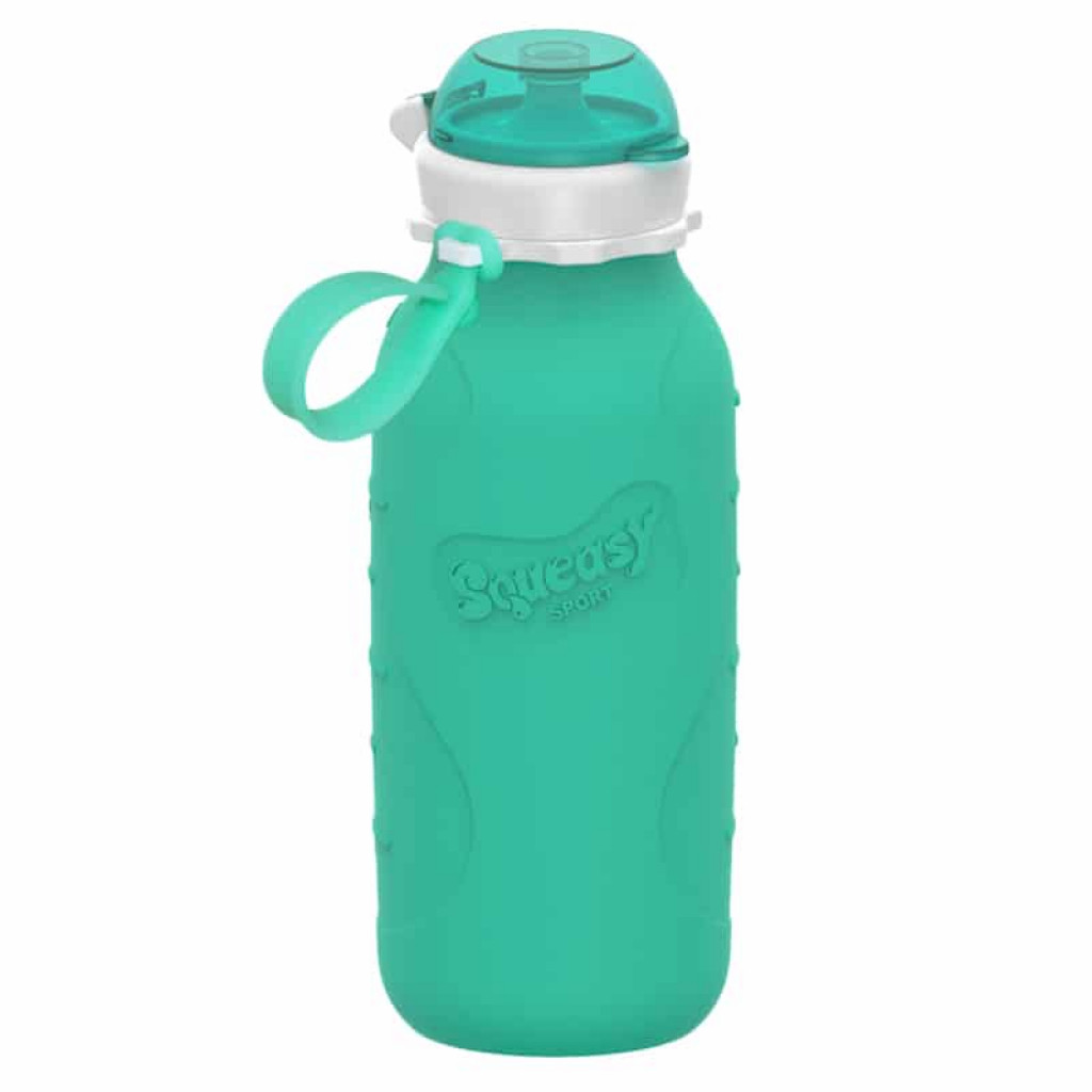 Squeasy Gear Silikónová fľaša 480ml (aqua)