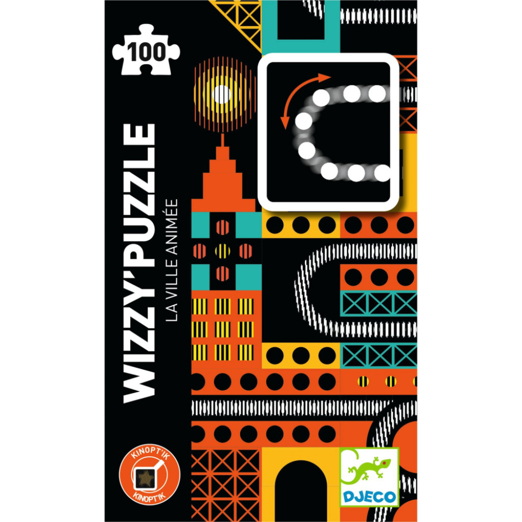 DJECO Živé mesto: Magické Wizzy Puzzle