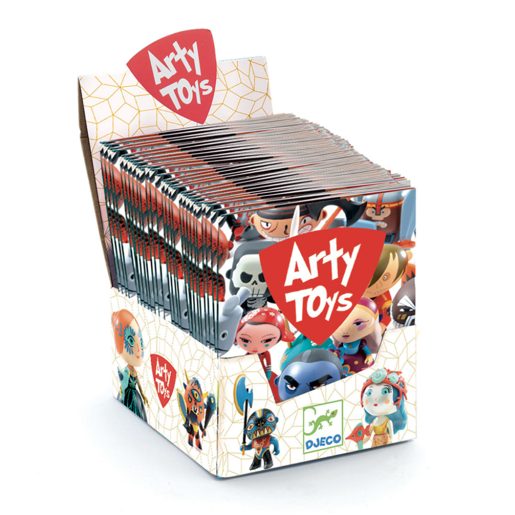 DJECO Display na letáky+ 50 letákov Arty Toys