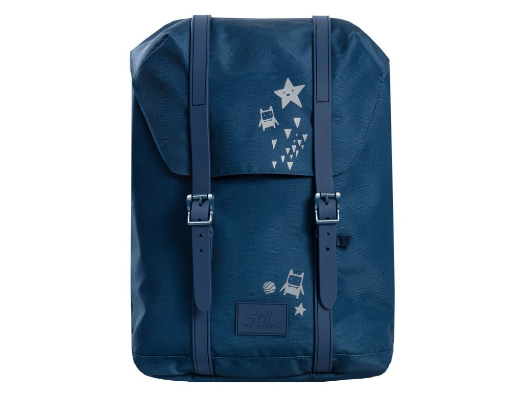 Frii of Norway Ergonomická školská taška Night Blue 22L