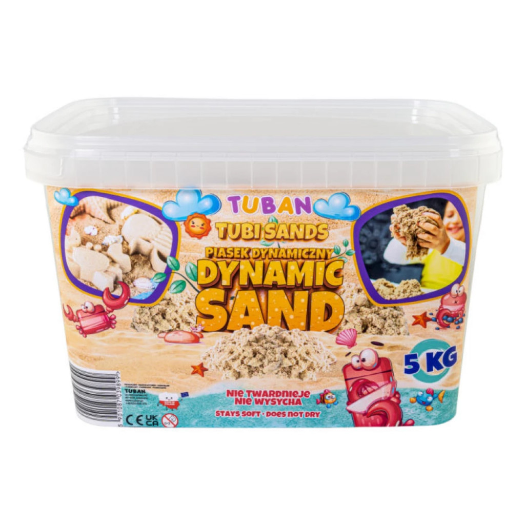 TUBAN Dynamický piesok Natural Box 5 kg