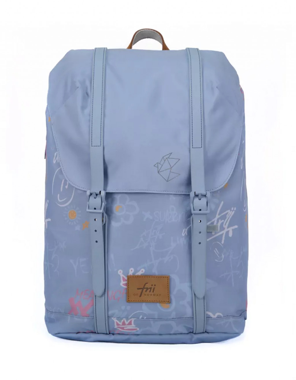 Frii of Norway Ergonomický školský batoh 30L Light Blue