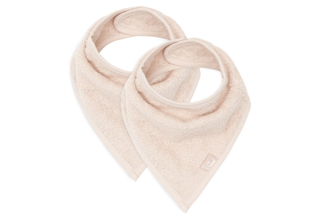 Jollein Podbradník bandana 2ks Pale Pink