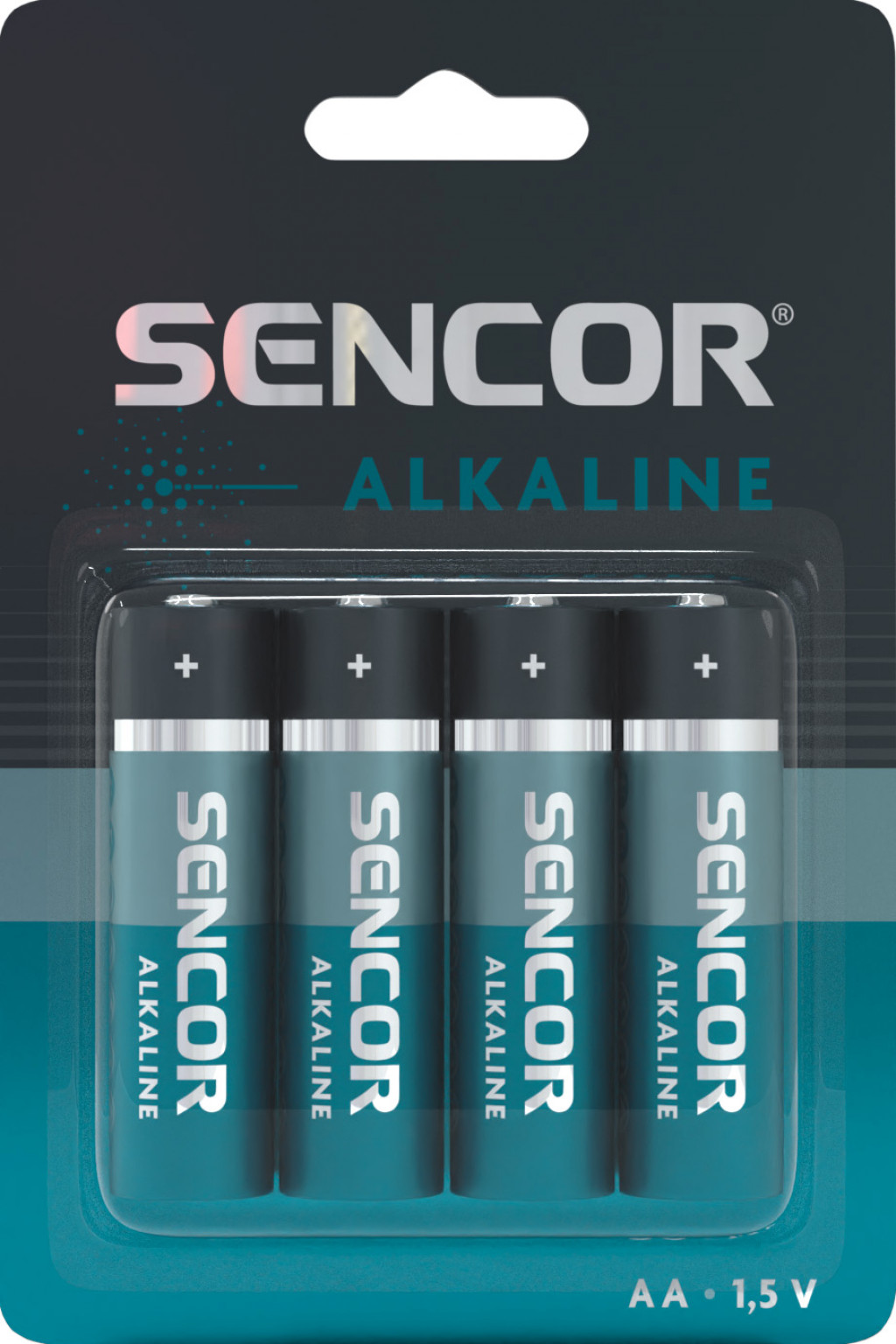 Sencor Alkalické batérie AA 4 ks