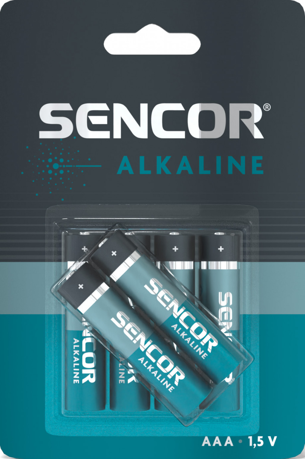 Sencor Alkalické batérie AAA 6 ks