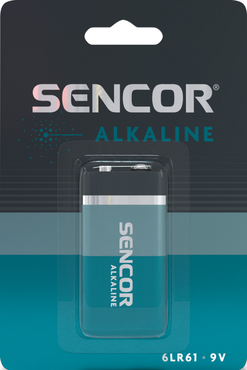 Sencor Alkalická batéria 9V 1 ks