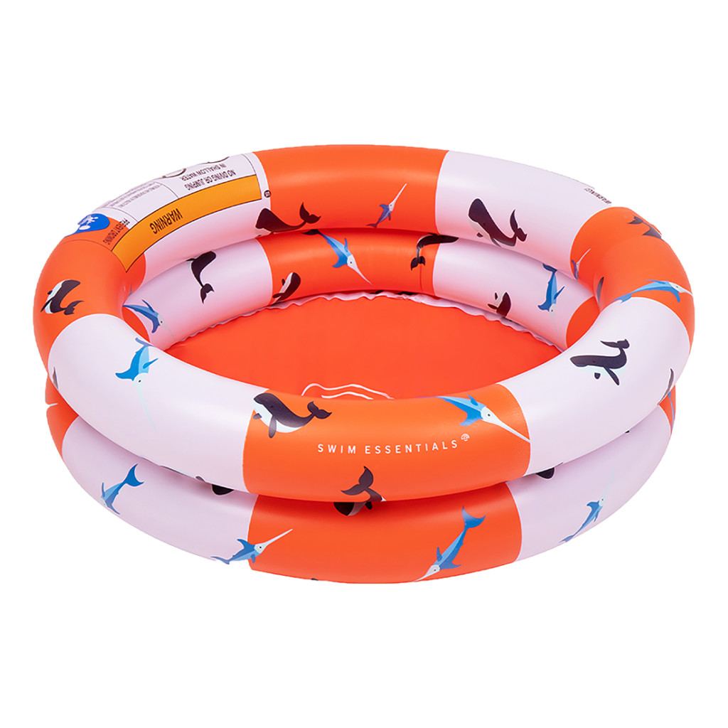 Swim Essentials Nafukovací bazén pre deti Veľryby 60 cm