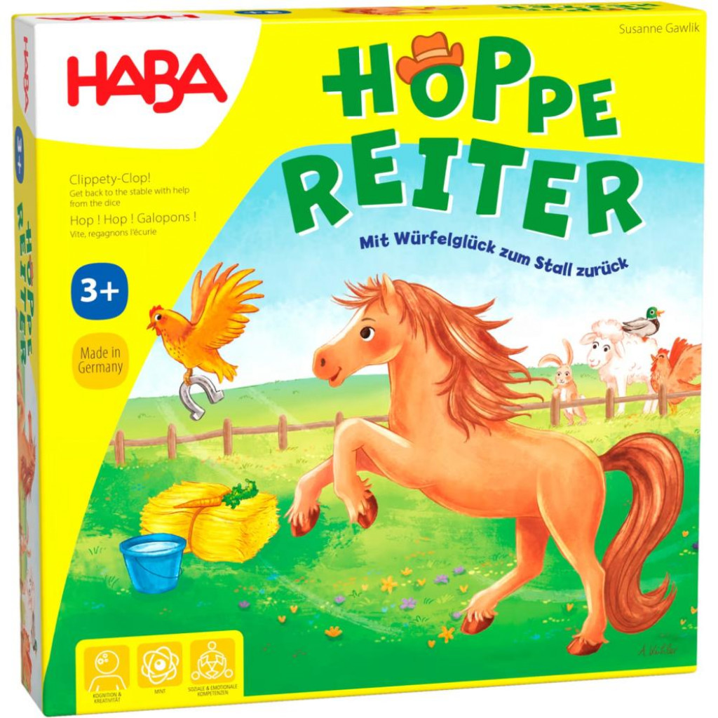 Haba Spoločenská hra Hop! Hop! Koník