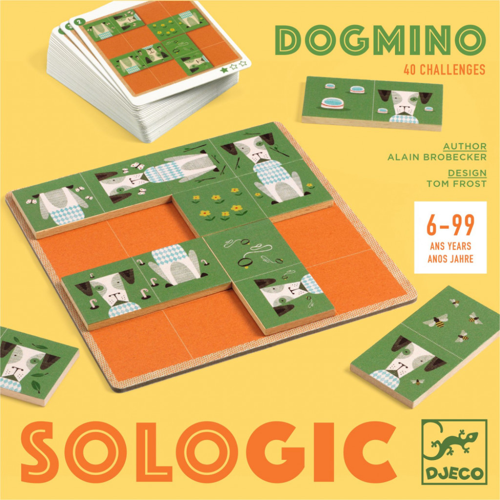 DJECO SOLOGIC: Dogmino (Domino Psy)