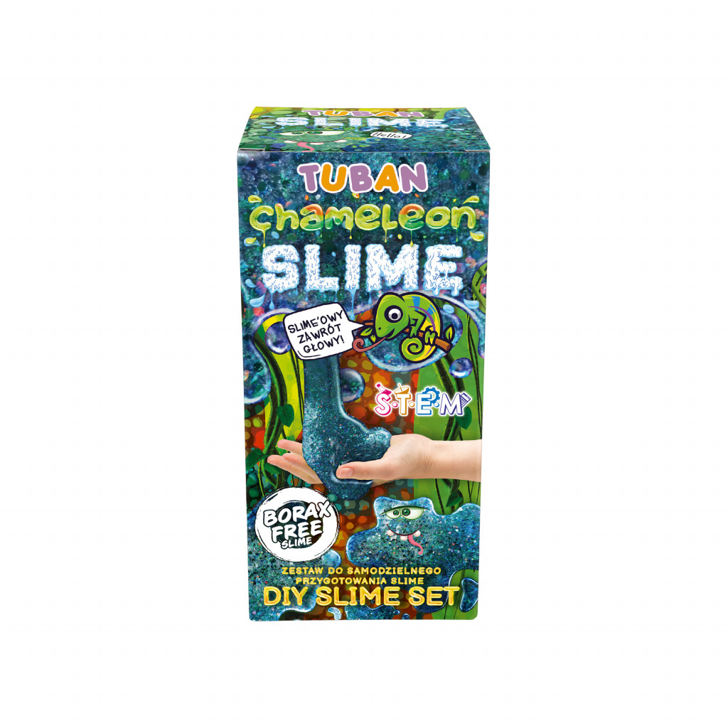 TUBAN DIY Slime Sada na výrobu slizu Chameleón