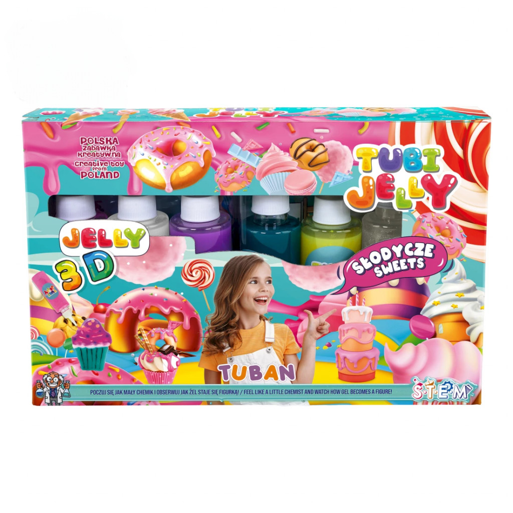 TUBAN Tubi Jelly Kreatívny set XL Sladkosti