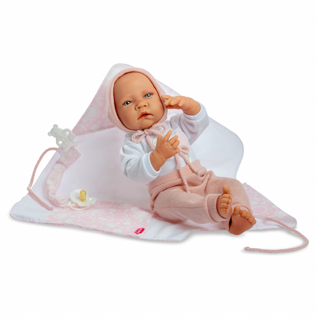 Berjuan Bábika bábätko Newborn Special Boutique Doll s príslušenstvom 45cm