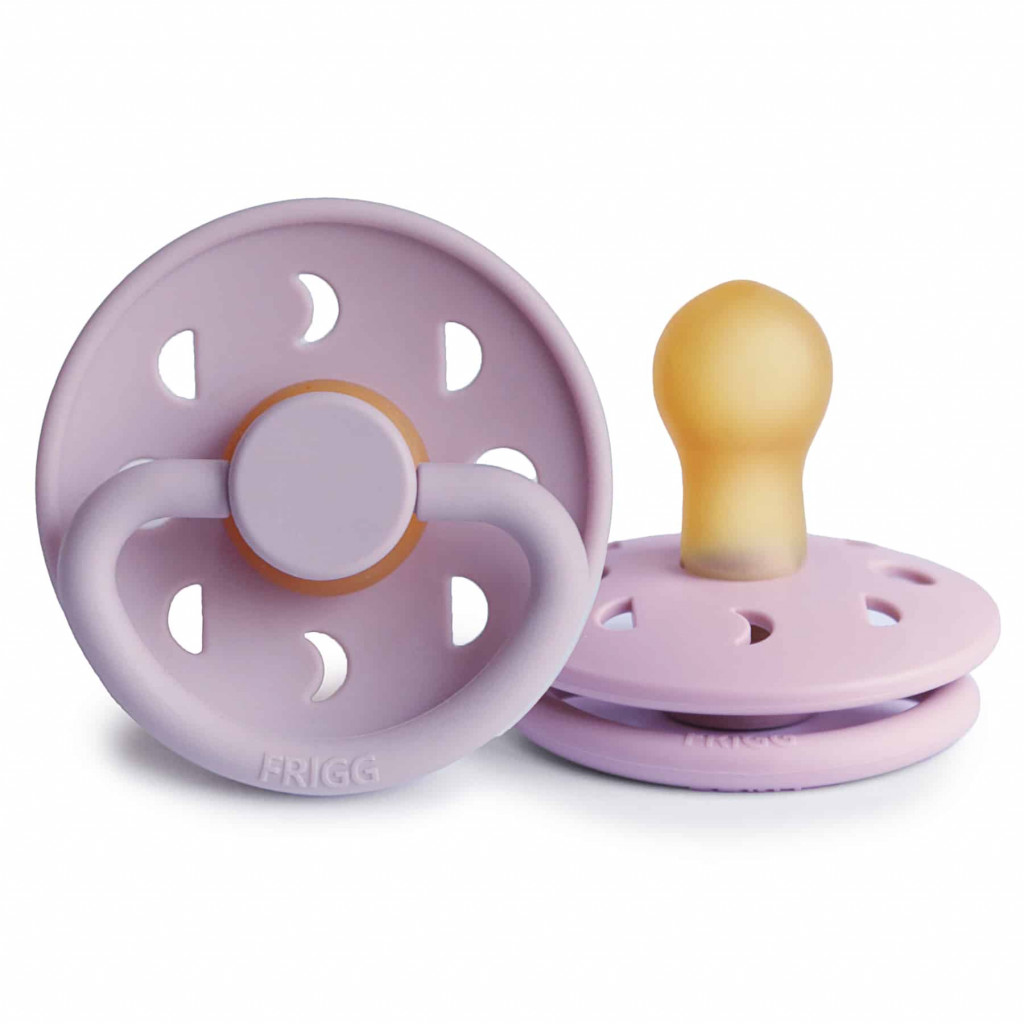 Frigg Cumlík frigg moon phase soft lilac, 0-6m, kaučuk