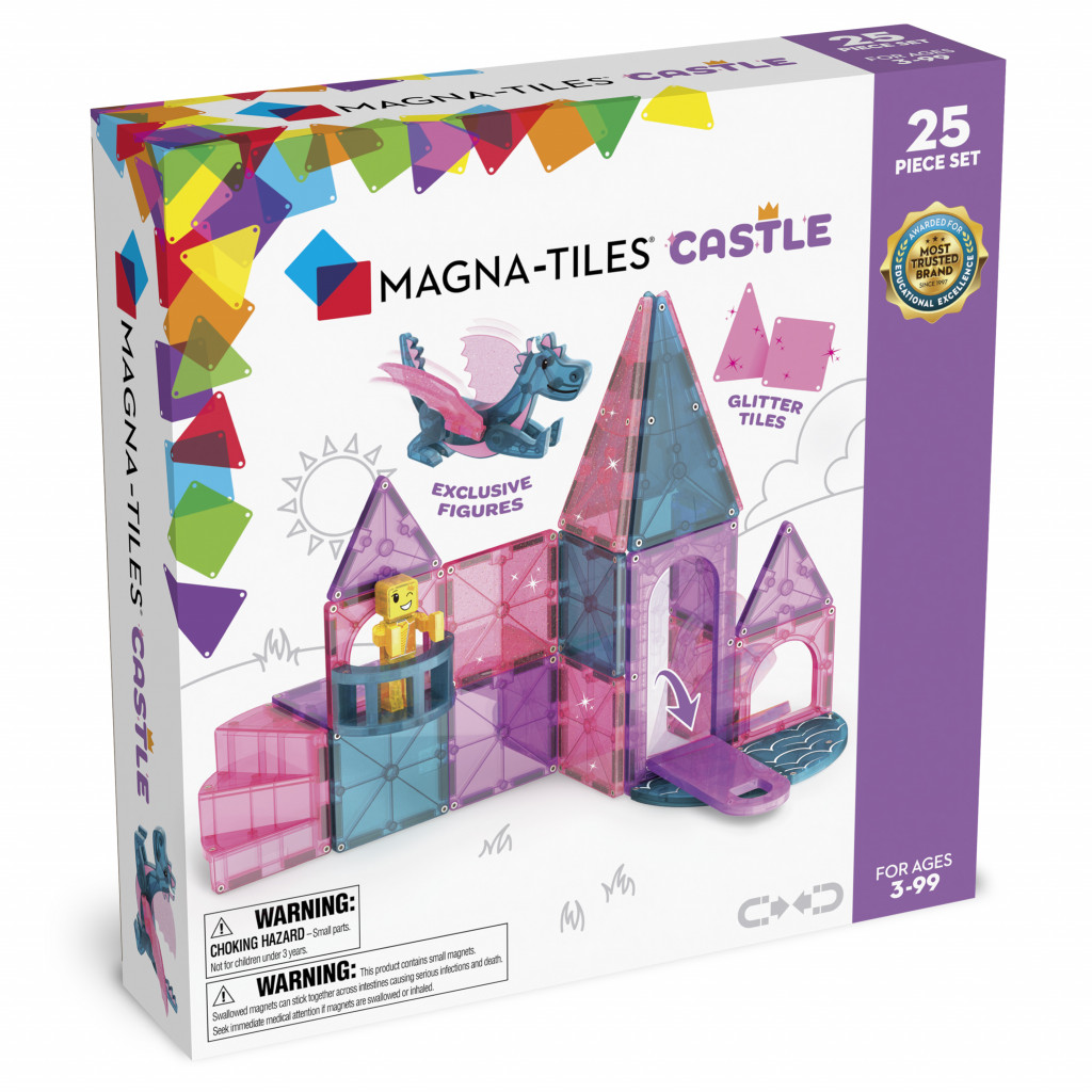 Magna-Tiles Magnetická stavebnica Castle 25 dielov