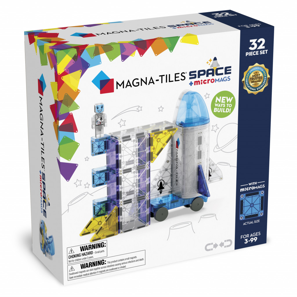 Magna-Tiles Magnetická stavebnica Space 32 dielov