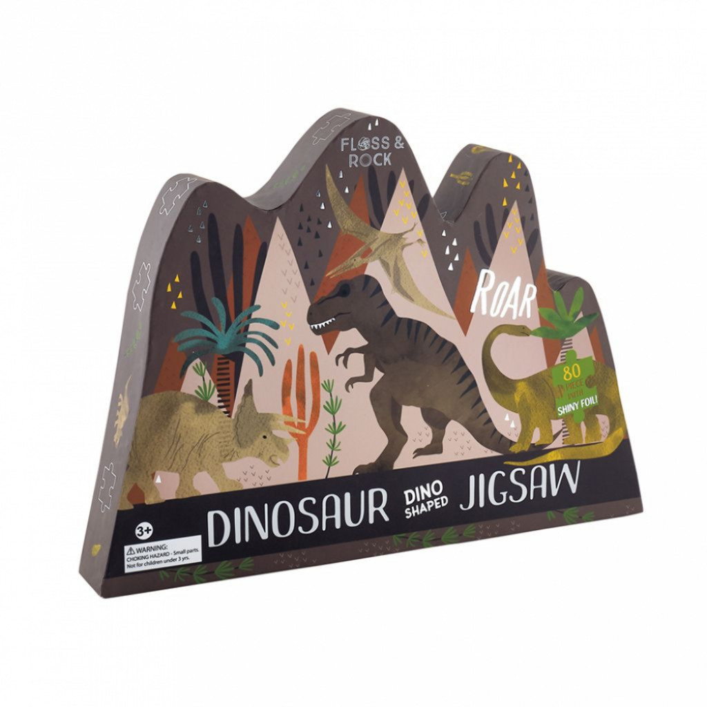 Floss&Rock Puzzle Dinosaurus 80ks