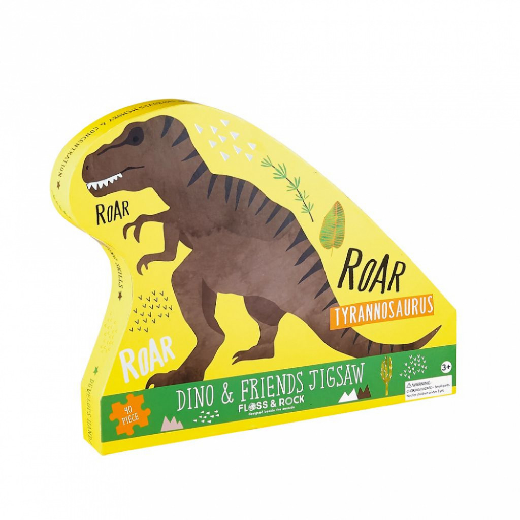 Floss&Rock Puzzle Dinosaurus 40ks