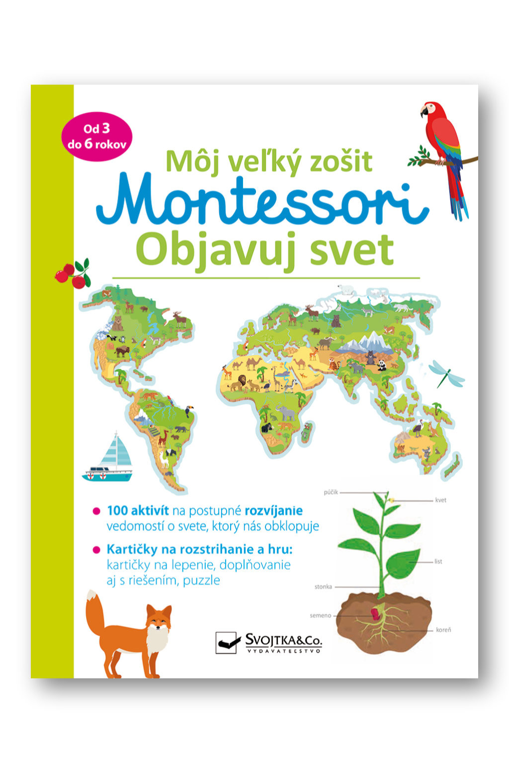 Svojtka Môj veľký zošit Montessori Objavuj svet