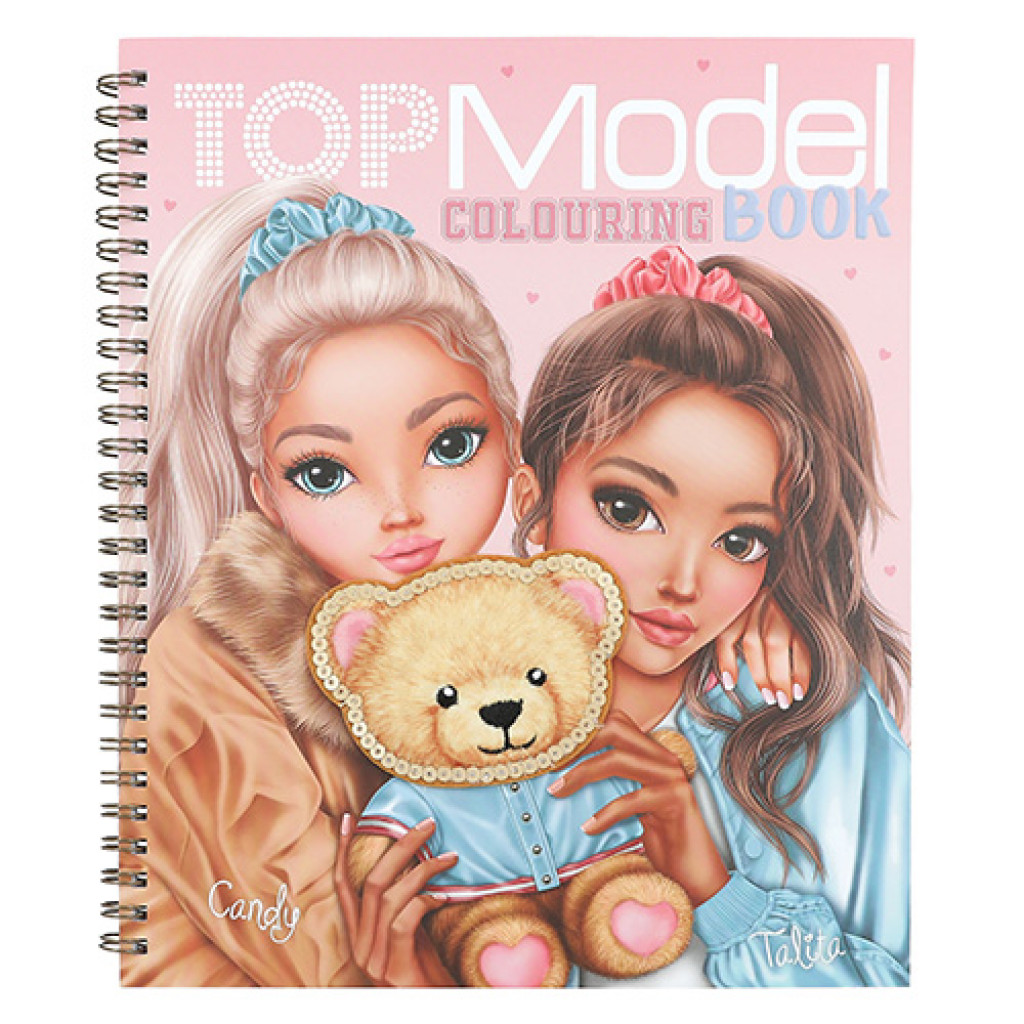 Top Model Omaľovánka | Top Model Colouring Book, Candy, Talita & medvedík