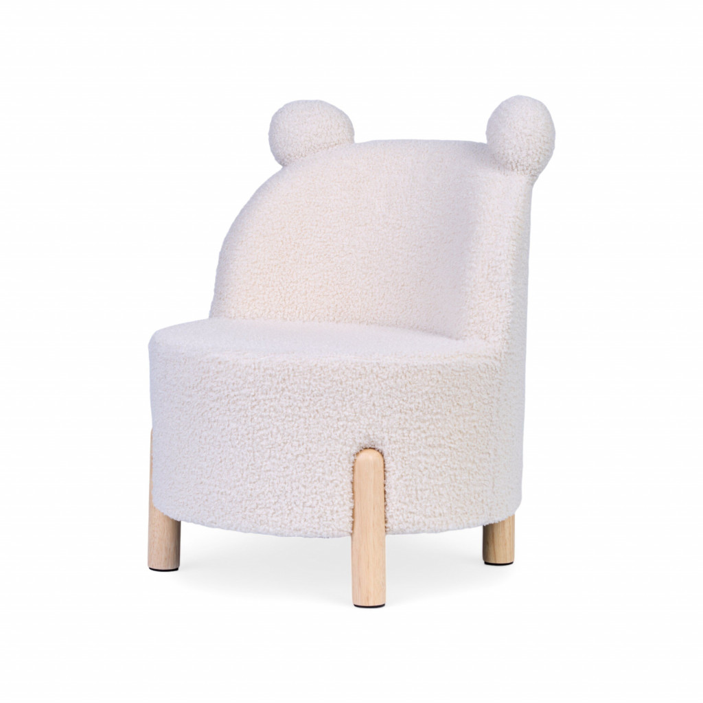 Childhome Kreslo detské Teddy Off White