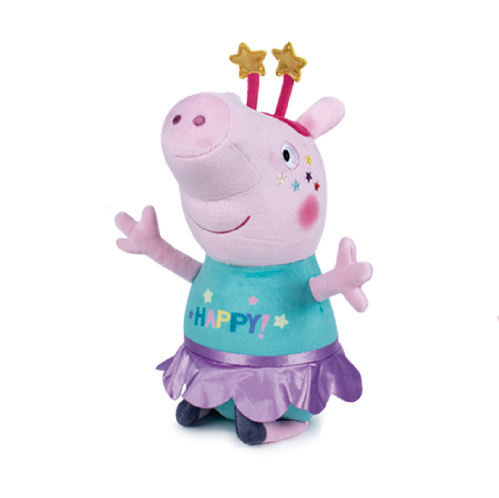 Aurora Plyšové prasiatko - Happy - Prasiatko Peppa - 31 cm