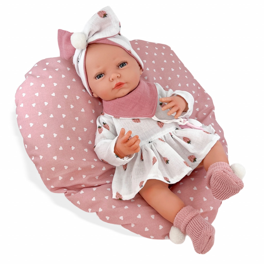 Berjuan Bábika bábätko Newborn Special Boutique Doll s príslušenstvom 45cm new