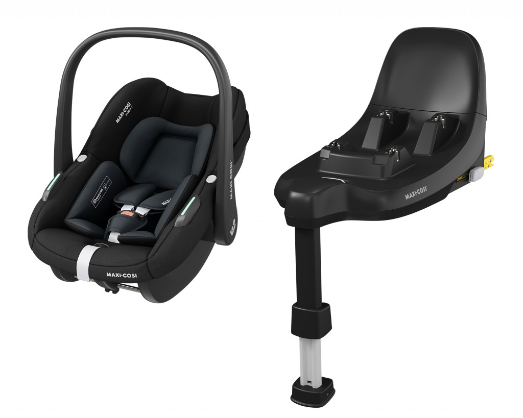 Maxi-Cosi Pebble S autosedačka Tonal Black + základna FamilyFix S