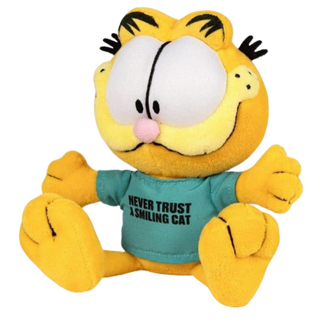 Aurora Plyšový Garfield sediaci - Never Trust the Smiling Cat - Garfield - 25 cm