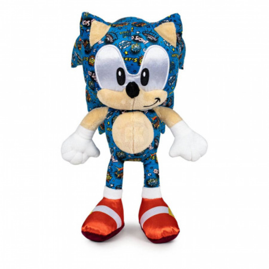 Aurora Plyšový Sonic Comics - Blue - Sonic the Hedgehog - 28 cm