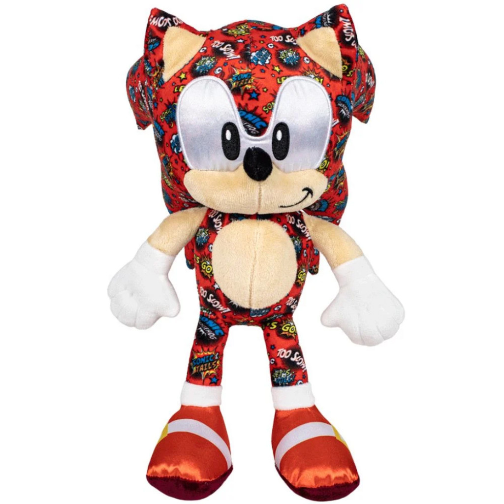 Aurora Plyšový Sonic Comics - Red - Sonic the Hedgehog - 28 cm