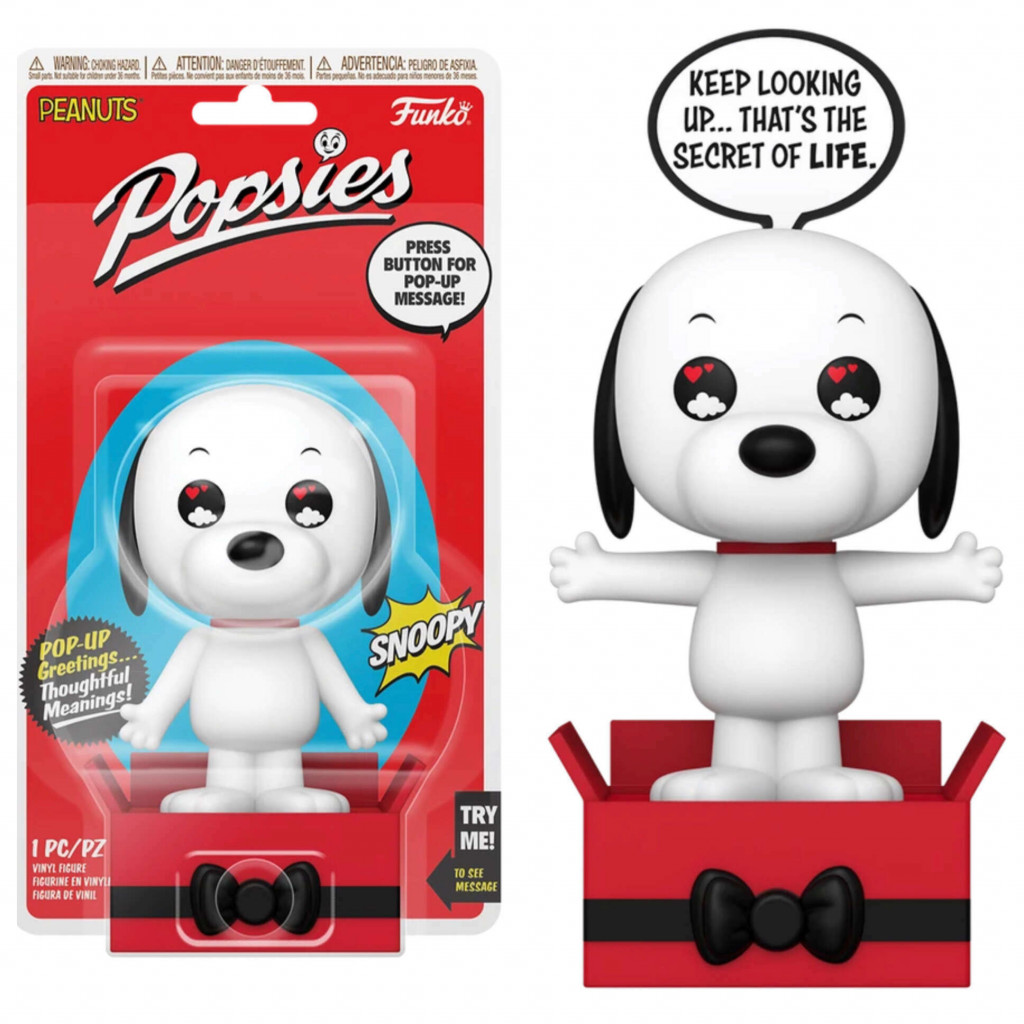 Aurora Vinylová figúrka Peanuts v darčeku - Peanuts - Funko Popsies - 12,5 cm