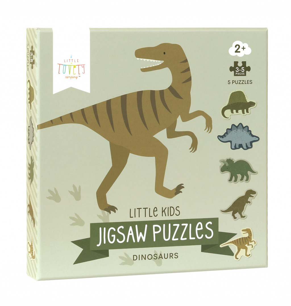 A Little Lovely Company puzzle s dinosaurami