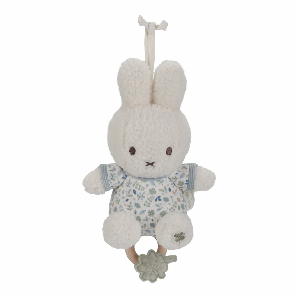 Little Dutch Hudobný králiček Miffy Lucky Leaves