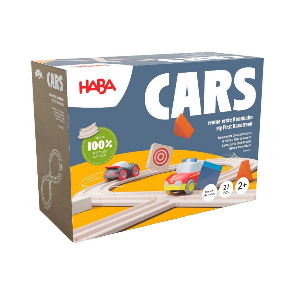 Haba Cars Moja prvá pretekárska dráha 2 autá