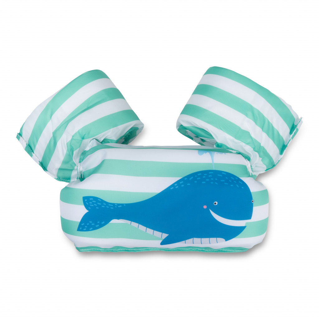 Swim Essentials Plávacia vesta s rukávnikmi Whaley 2–6 rokov