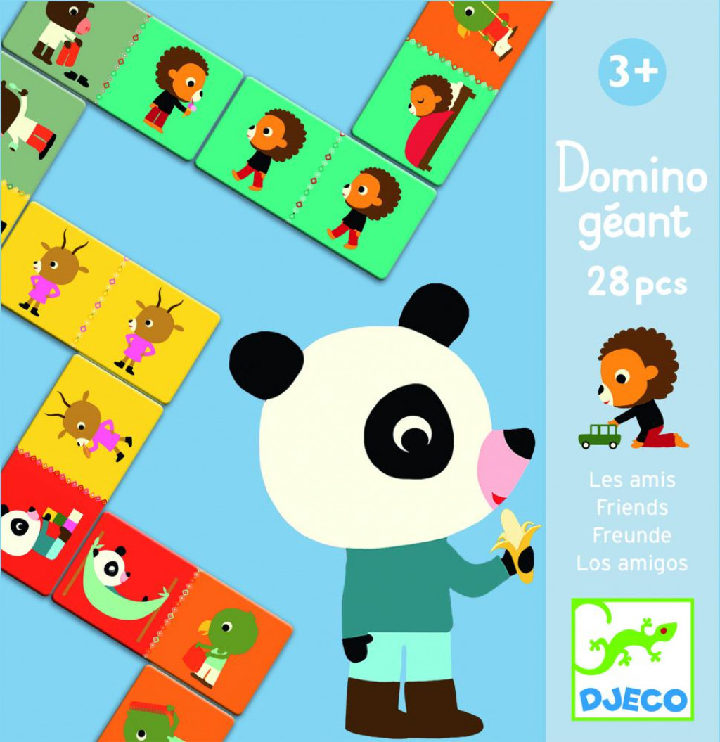 DJECO Veľké domino – Kamaráti