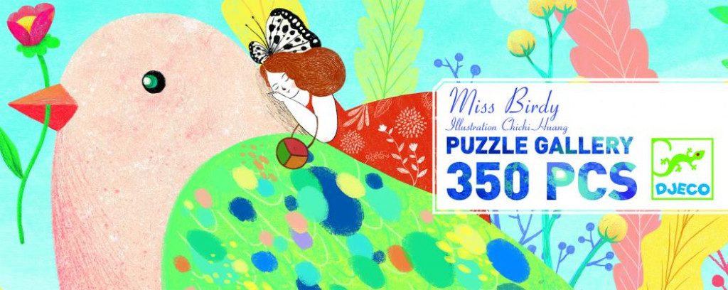 DJECO Puzzle Gallery-  Miss Birdy