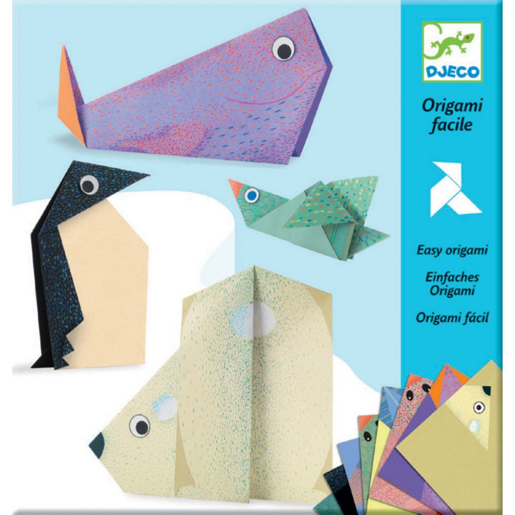 DJECO Origami: Polárne zvieratká