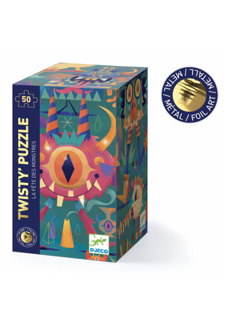 Párty príšer: Magické Wizzy Puzzle