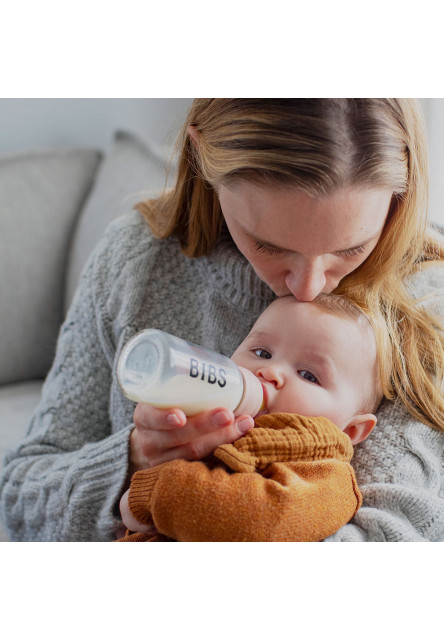 Baby Bottle sklenená fľaša 110ml (Ivory)