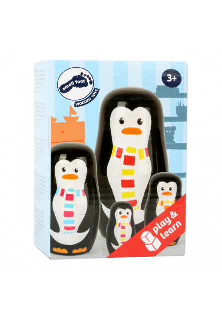 Matrioška rodina tučniakov