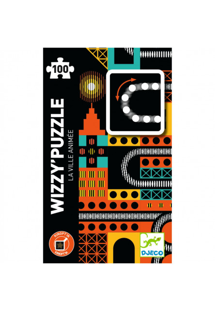 Živé mesto: Magické Wizzy Puzzle DJECO