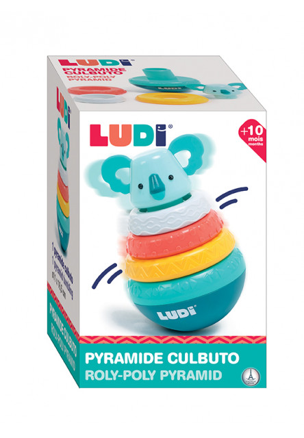 Pyramída z krúžkov Koala