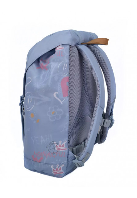 Ergonomický školský batoh 30L Light Blue