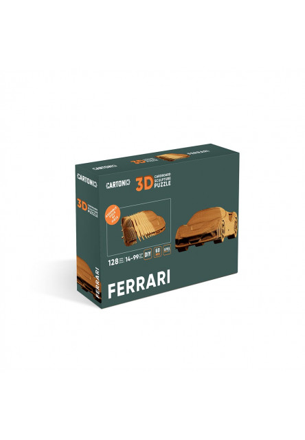 Cartonic Kartónové 3D puzzle Ferrari