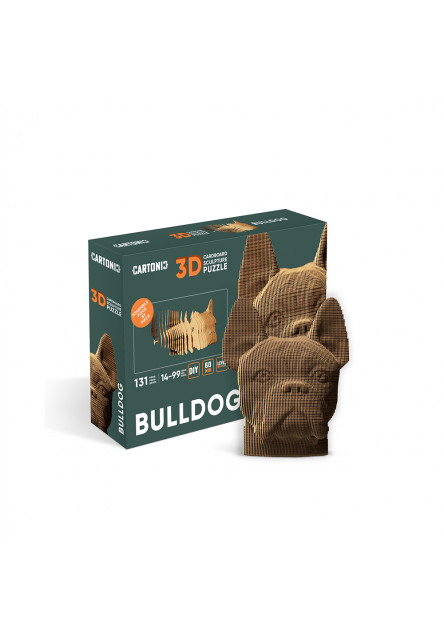 Cartonic Kartónové 3D puzzle Buldog