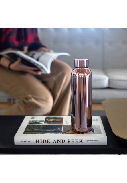 Nerezová termofľaša Solid Sleek Rose Gold 630 ml