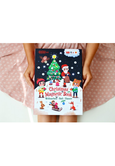 Magnetická kniha Vianoce – Christmas Magnetic Book